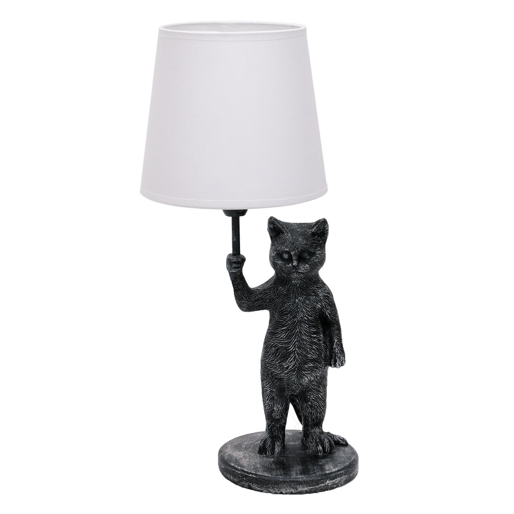 Настольная лампа Кот с зонтом #1