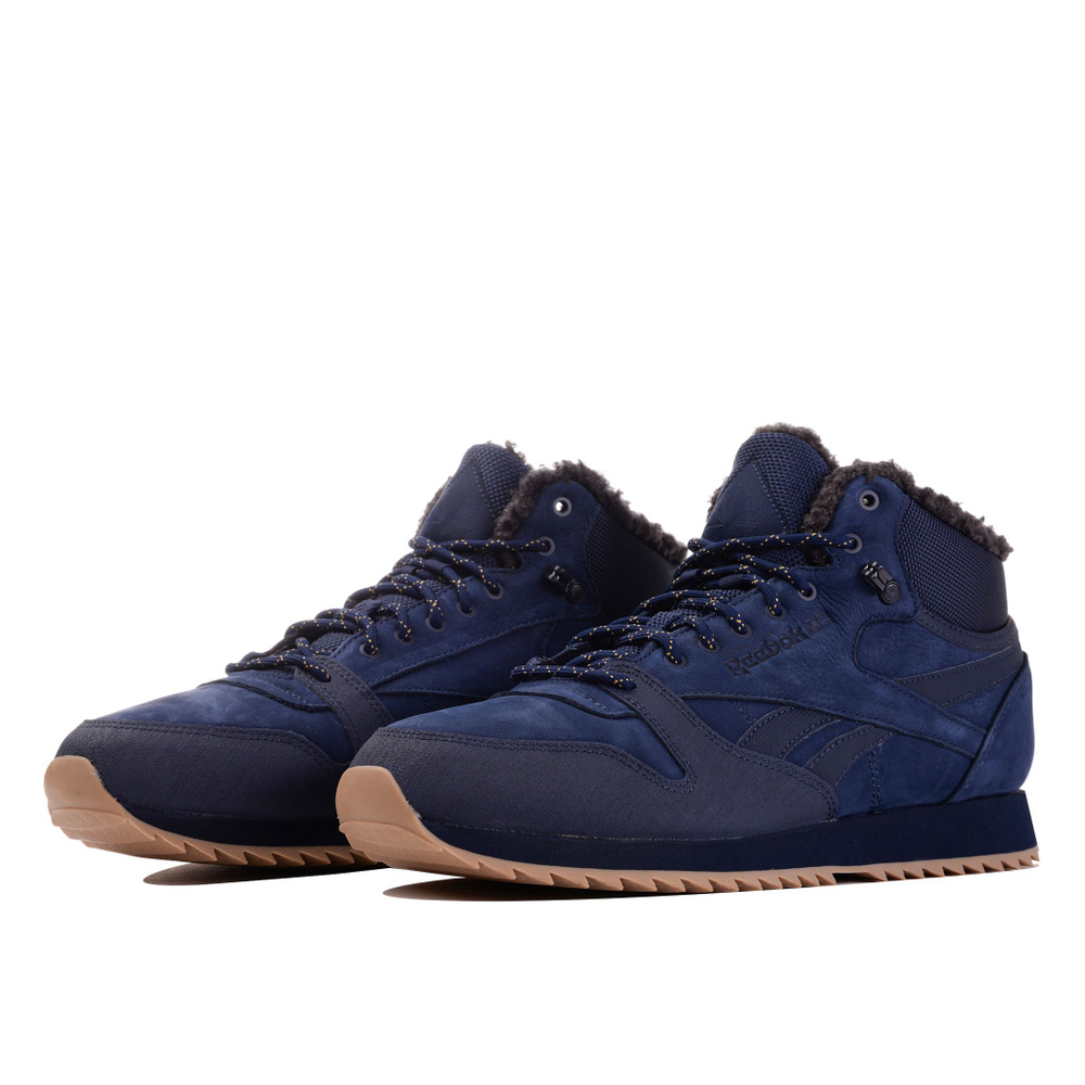 Кроссовки Reebok Classic Leather Mid Ripple Sherpa #1