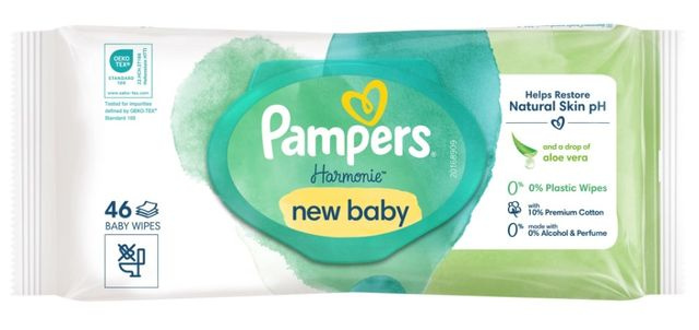 Pampers Влажные салфетки 46 шт #1