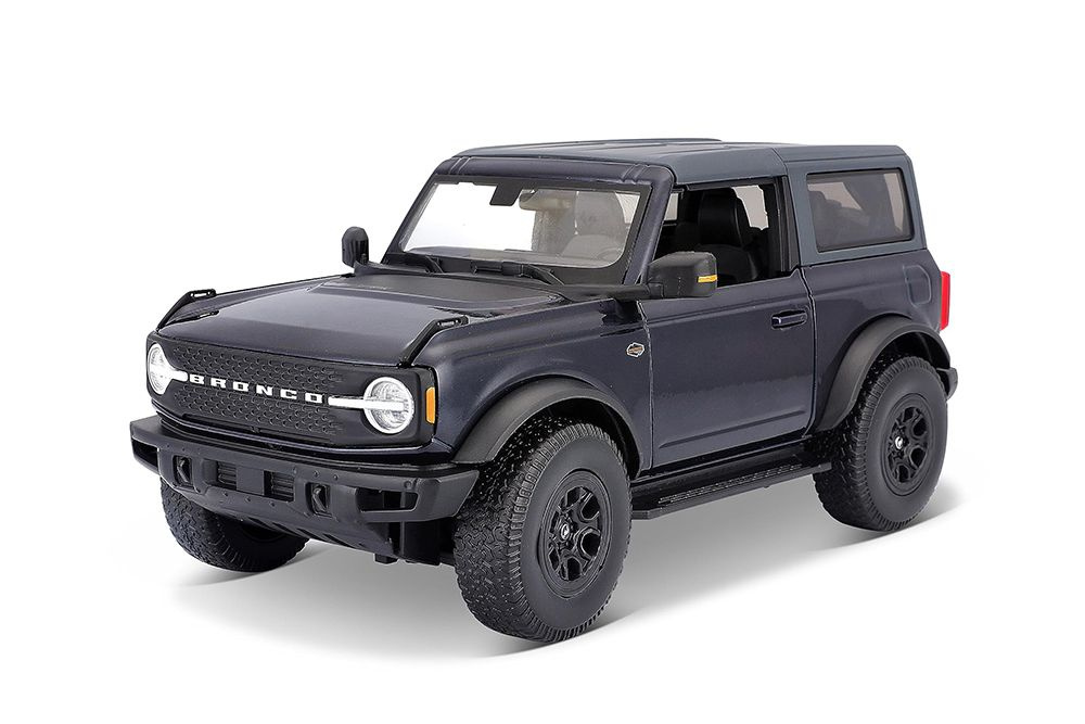 Модель коллекционная Ford bronco wildtrak 2-DOORS 2021 blue / форд ...