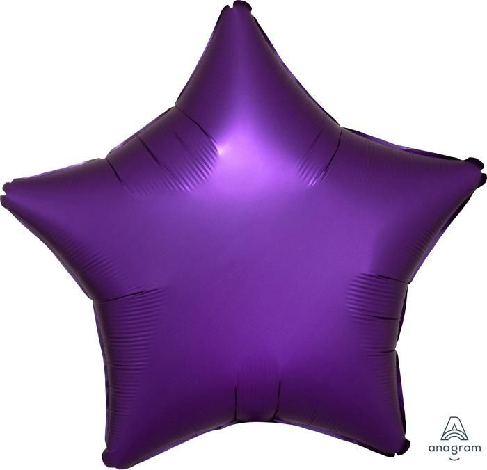 Воздушный шар, Весёлая затея, Звезда Purple Royale сатин США #1
