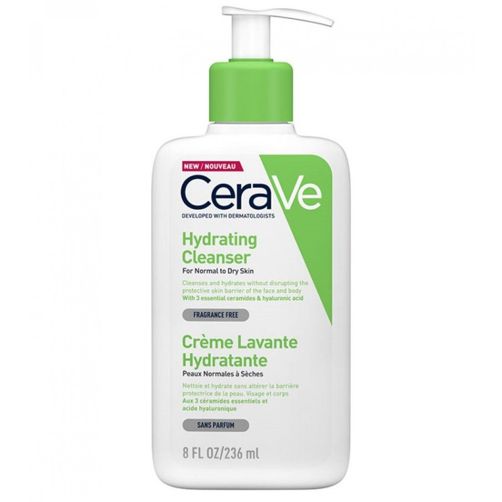 CeraVe Foaming Cleanser гель очищающий, для нормальной и жирной кожи лица и тела, 236 мл  #1