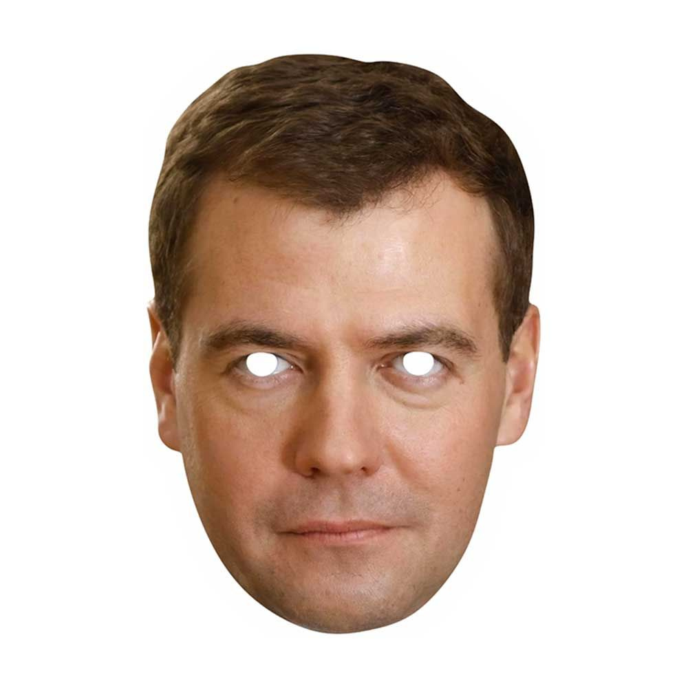 Маска Дмитрий Медведев, картон #1