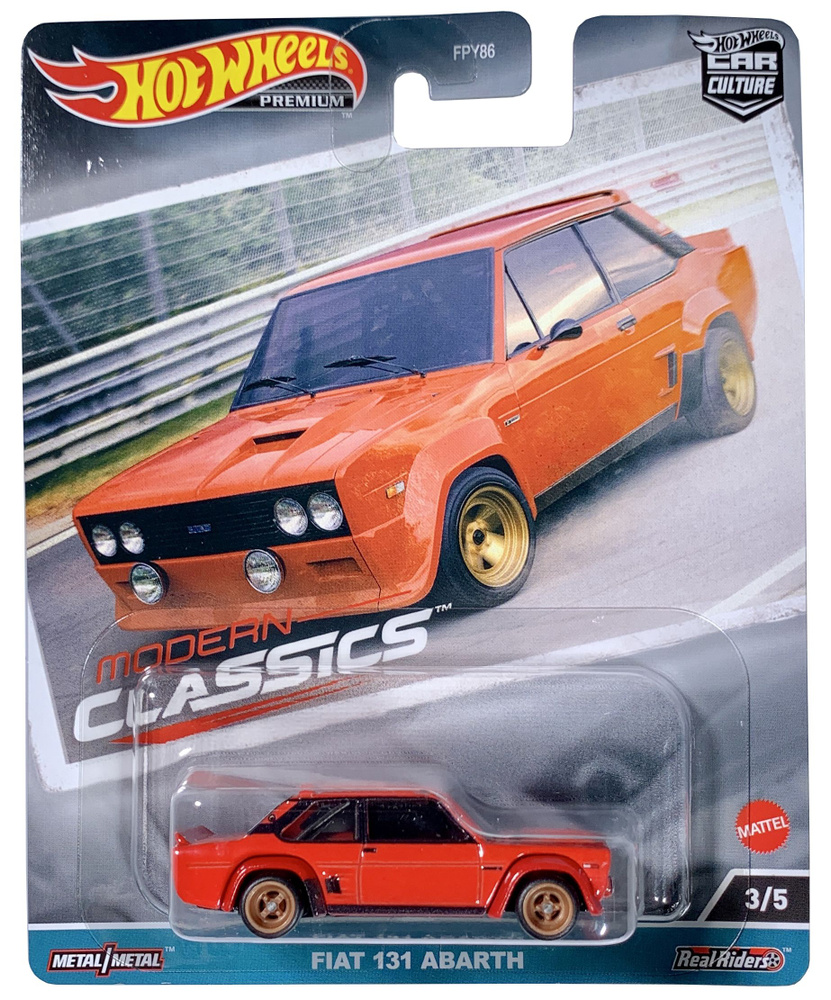 Машинка Hot Wheels Premium Fiat 131 Abarth - купить с доставкой по выгодным  ценам в интернет-магазине OZON (1347207905)