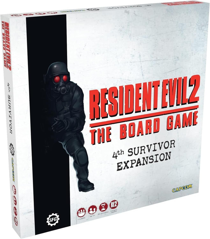 Дополнение для настольной игры Resident Evil 2: The Board Game - 4th Survivor Expansion (на английском) #1