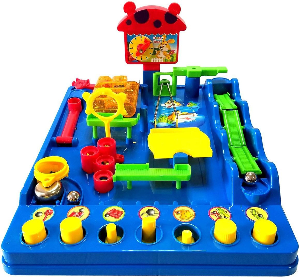 Настольная развивающая игра "Умный шарик" на логику и координацию ...