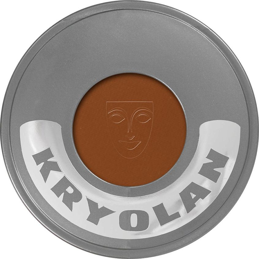 KRYOLAN Тональный крем сухой компактный 12W-Интенсивный смуглый с красным подтоном  #1