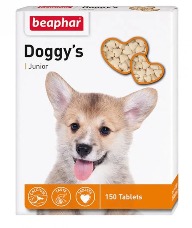 Витамины Для Щенков Beaphar (Беафар) Doggys Junior, 150шт #1