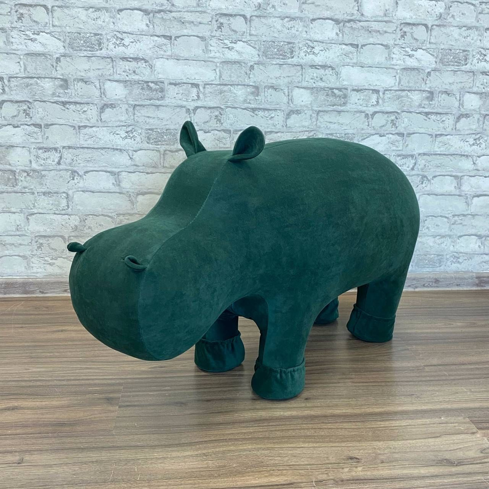 Пуф-животное Пуф «Hippo», Микровелюр, 40х95х50 см - купить по выгодной ...
