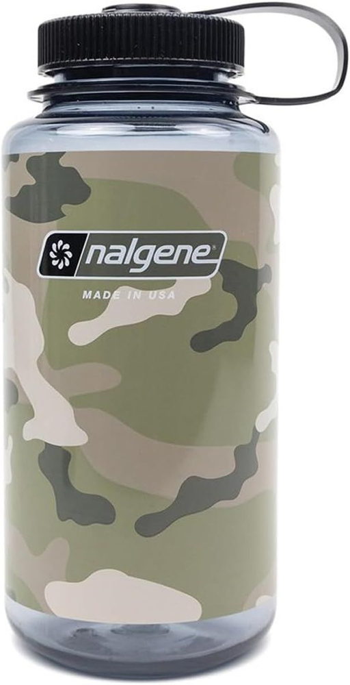 Спортивная бутылка, 32oz-WM Nalgene, 1000 мл., Camo #1