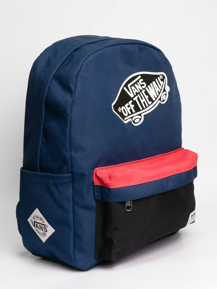Синий рюкзак городской Vans Off The Wall - купить с доставкой по ...