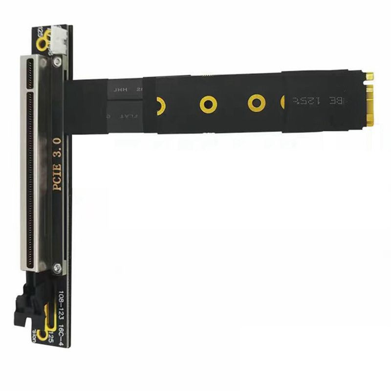 Кабель-адаптер от NVME до PCIE X16. Кабель-удлинитель M.2-Mkey - 16X ...