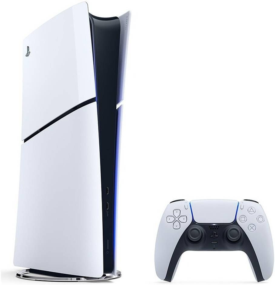Игровая приставка Sony PlayStation 5 PS5 Slim (c дисководом) 1TB Ultra HD Blue-Ray CFI-2000A, White  #1