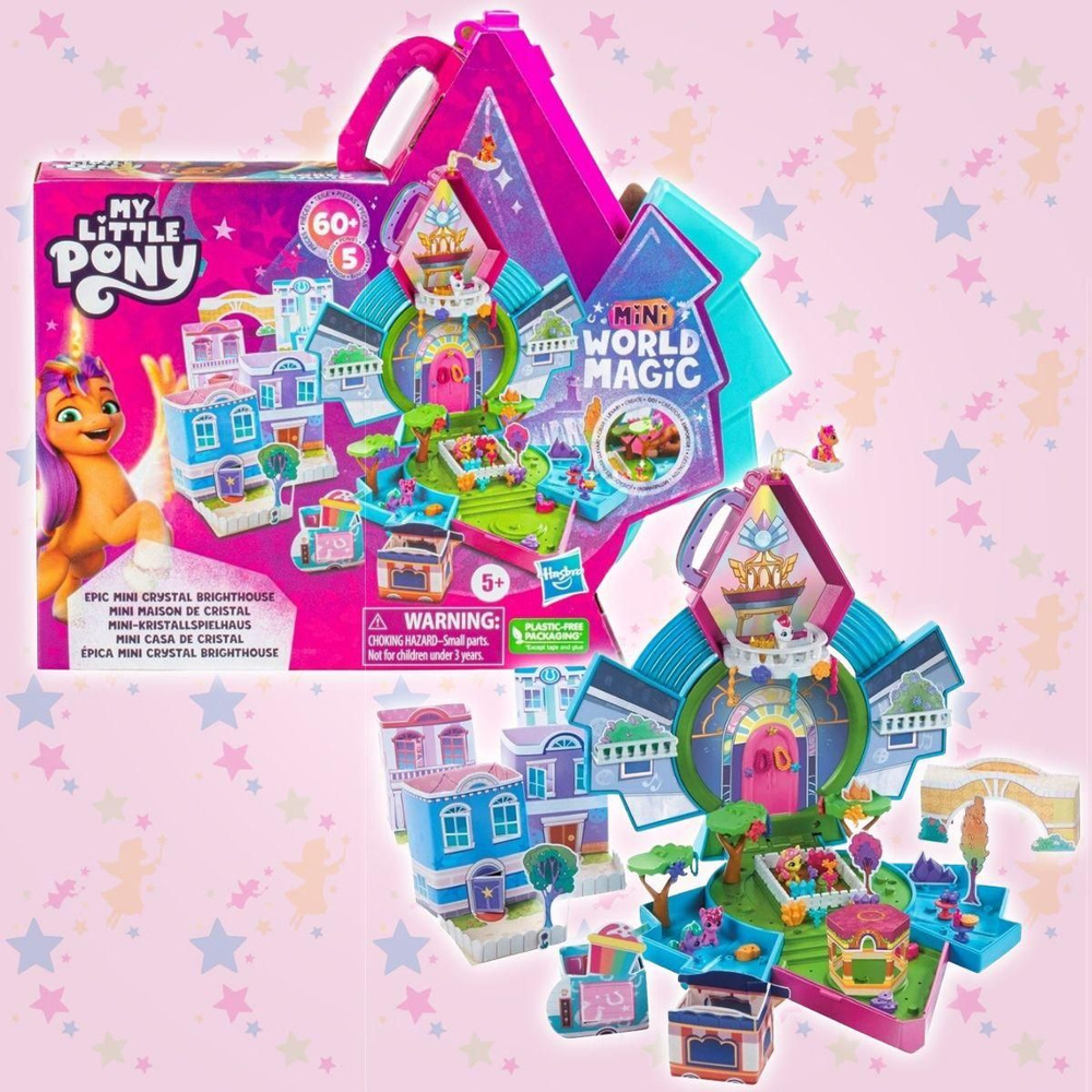 Игрушка Май литл пони My Little Pony World Magic Brighthouse и 5 пони ...