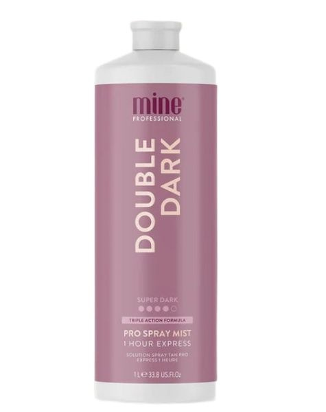 MineTan / Лосьон для моментального загара Double Dark Pro Spray Mist 14% DHA 1000 мл  #1