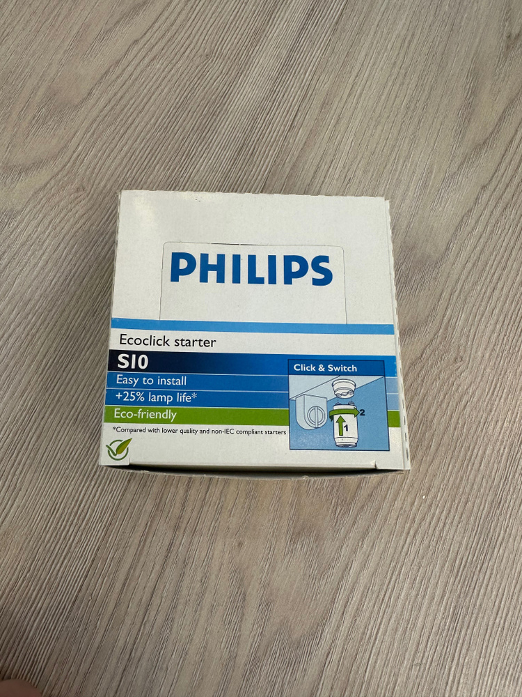 Стартер S10 Philips 4-65W SIN 220-240V WH (Упаковка 25шт) #1
