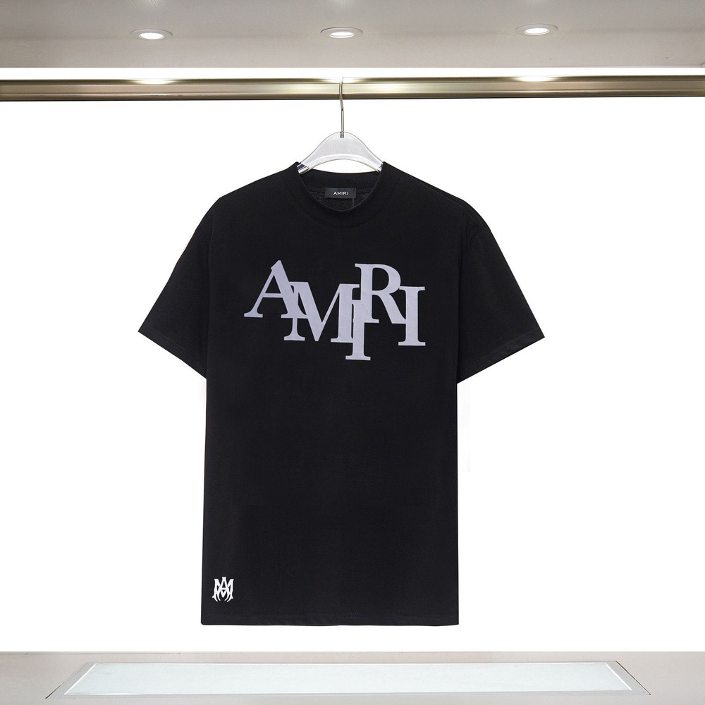 Футболка amiri, размер 42, цвет черный, 棉花 - купить по выгодной цене в ...