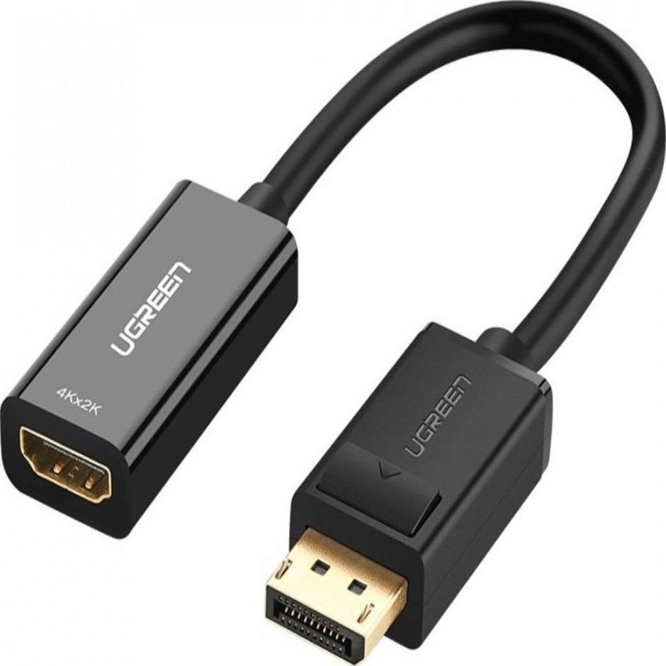 Аудиоконвертер Ugreen Переходник DisplayPort - HDMI 1080P@60Hz черный ...