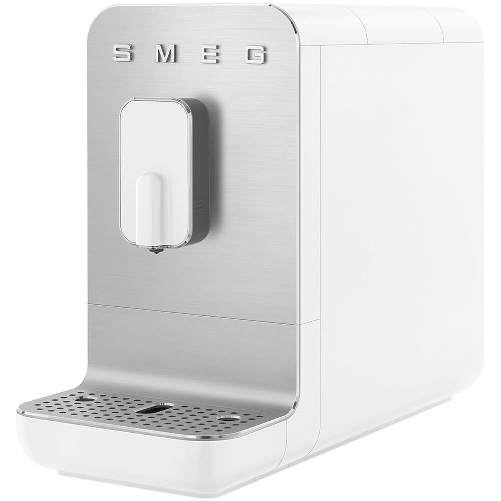 Кофемашина Smeg BCC11WHMEU, автоматическая, зерновой, 19 бар, 8 программ, 1.4 л, белая  #1