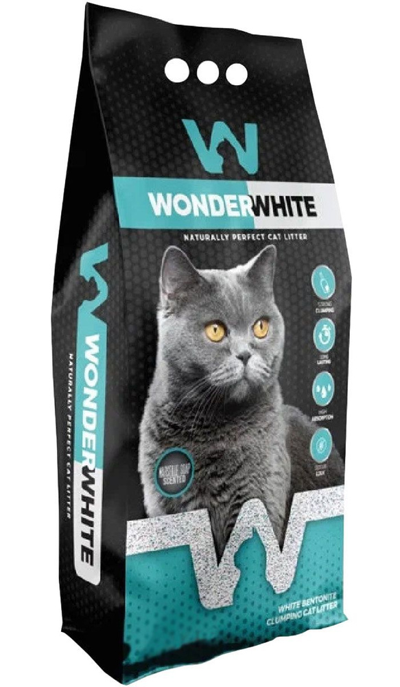 Wonder White Наполнитель Комкующийся 5000г. #1