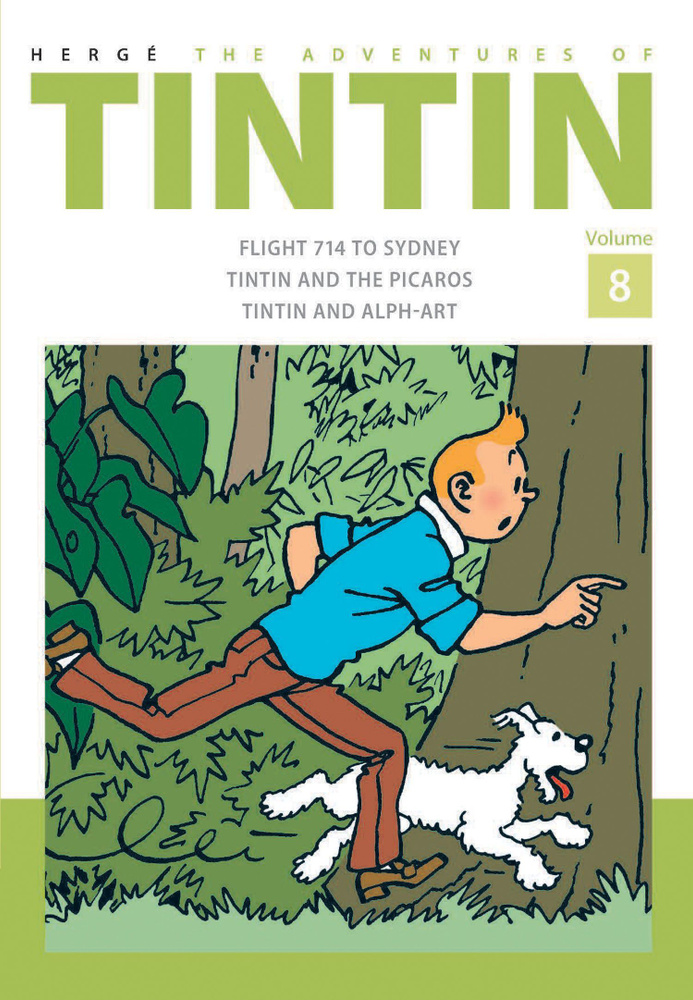 The Adventures of Tintin. Vol 8. Flight 714 to Sydney. Tintin and the Picros. Tintin and Alph-Art / Книга #1