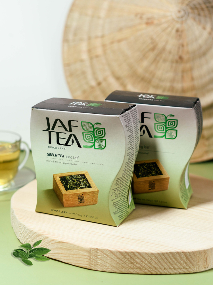 Чай зелёный JAF TEA Long leaf 2 шт. по 100 гр. (11/27) №2А #1