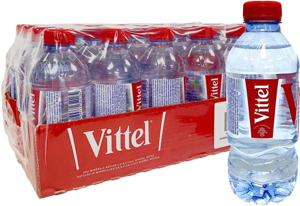 Vittel Вода Минеральная Негазированная 330мл. 24шт #1