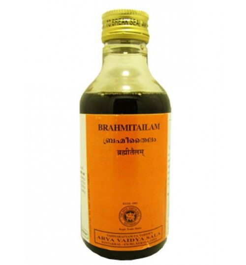 Массажное масло Брахми Тайлам Коттаккал (Brahmi Tailam Kottakkal), 200 мл  #1
