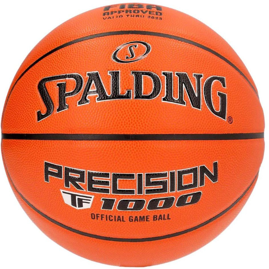 Мяч баскетбольный SPALDING TF-1000 Precision 77526z, р.7, FIBA Appr #1