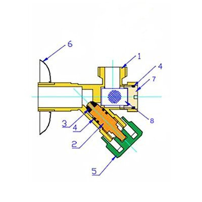 Вентиль VT.282.GBC.0410