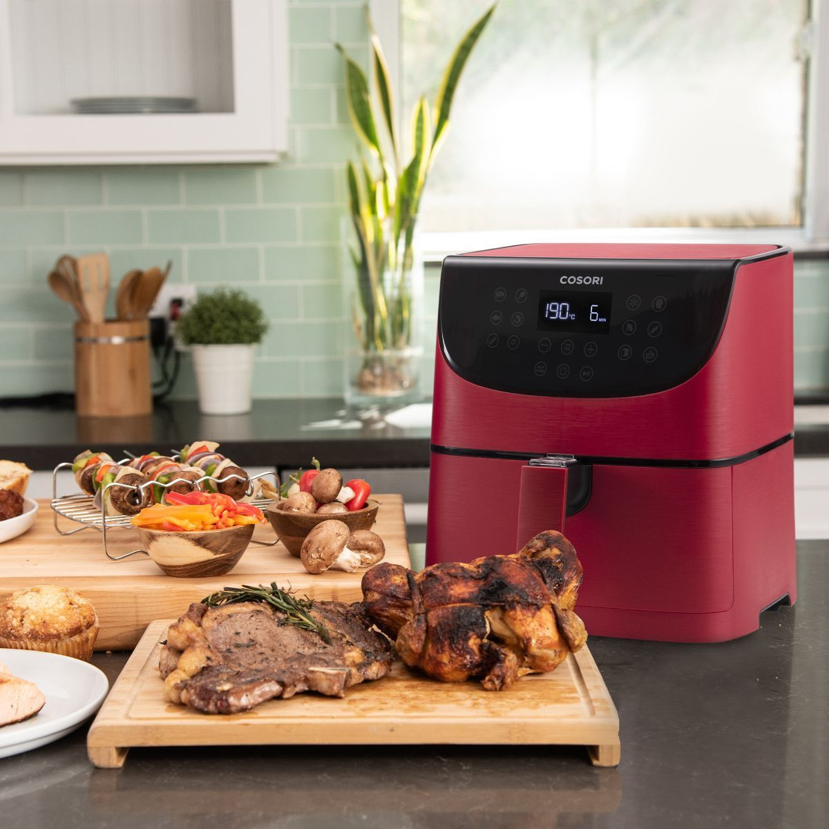 Аэрогриль Cosori Air Fryer CP158-AF 5,5л Red