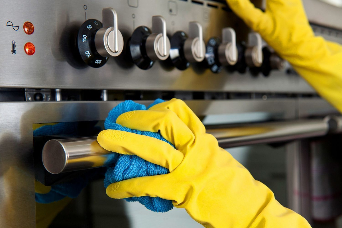 تنظيف افران غاز الخرج