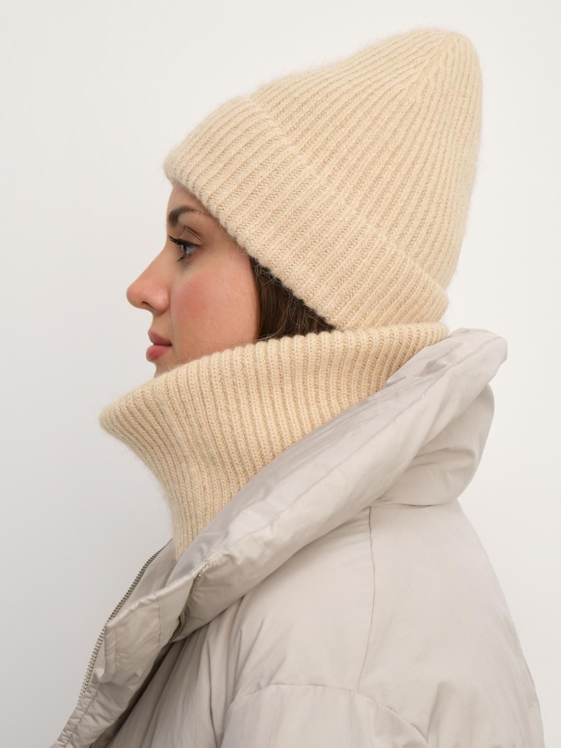 Комплект шапка и шарф FortiKnitwear