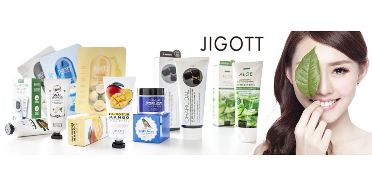 Основная концепция компании Jigott - производство косметики только из экологически чистых, натуральных компонентов. В списке ингредиентов нет парабенов, химических красителей и ароматизаторов, агрессивных загустителей, которые могут вызвать нежелательные дерматологические реакции.  Ассортимент продукции насчитывает сотни позиций и направлен на разные возрастные сегменты.