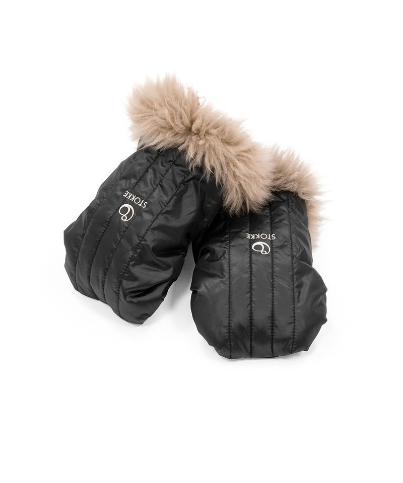 Варежки на коляску Stokke Stroller Mittens Onyx Black 531201 #1