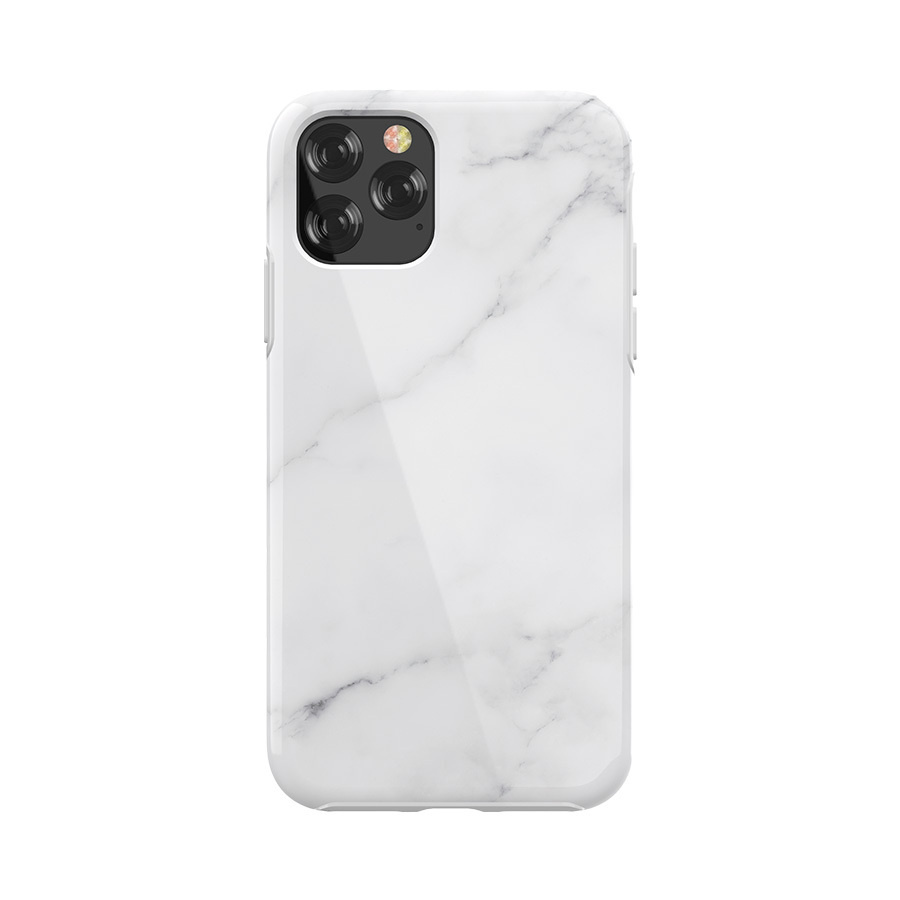 Чехол для iPhone 11 Pro Max защитный Devia Marble Series Case - Белый #1