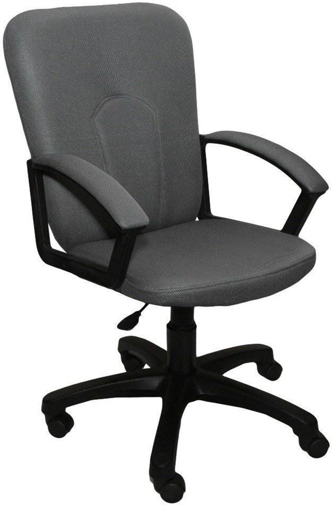 Кресло офисное Премьер-5 ткань серая пиастра #1