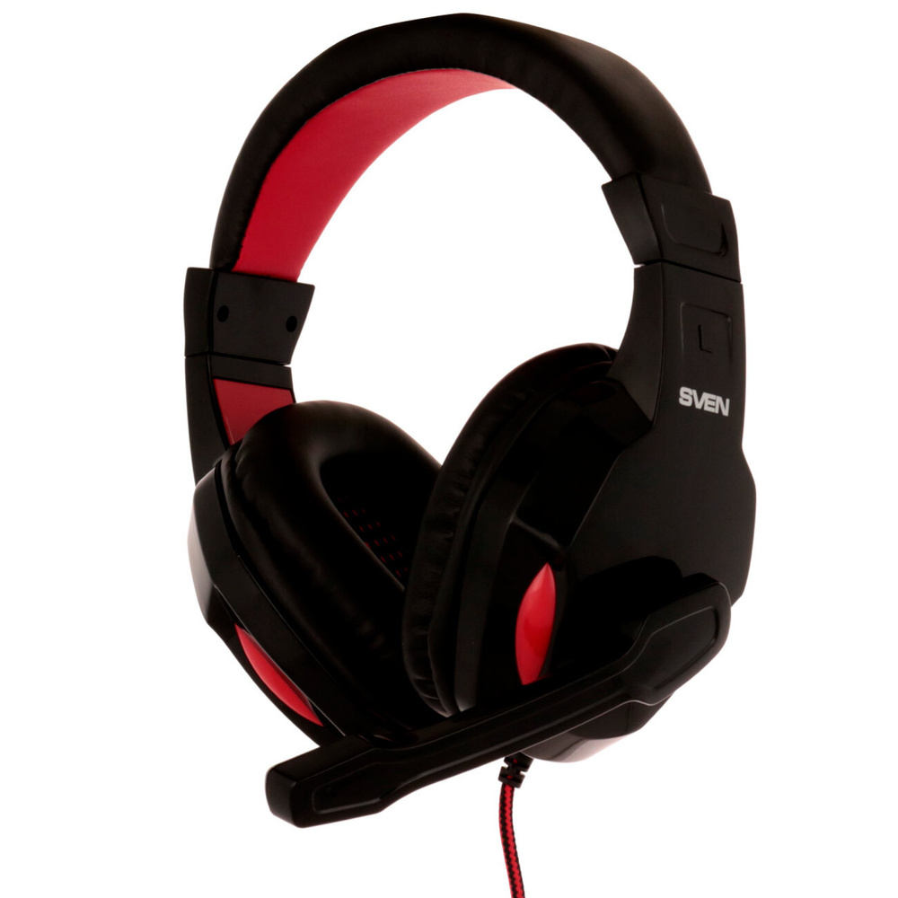 Игровые наушники с микрофоном AP-G857MV Black/Red, гарнитура #1