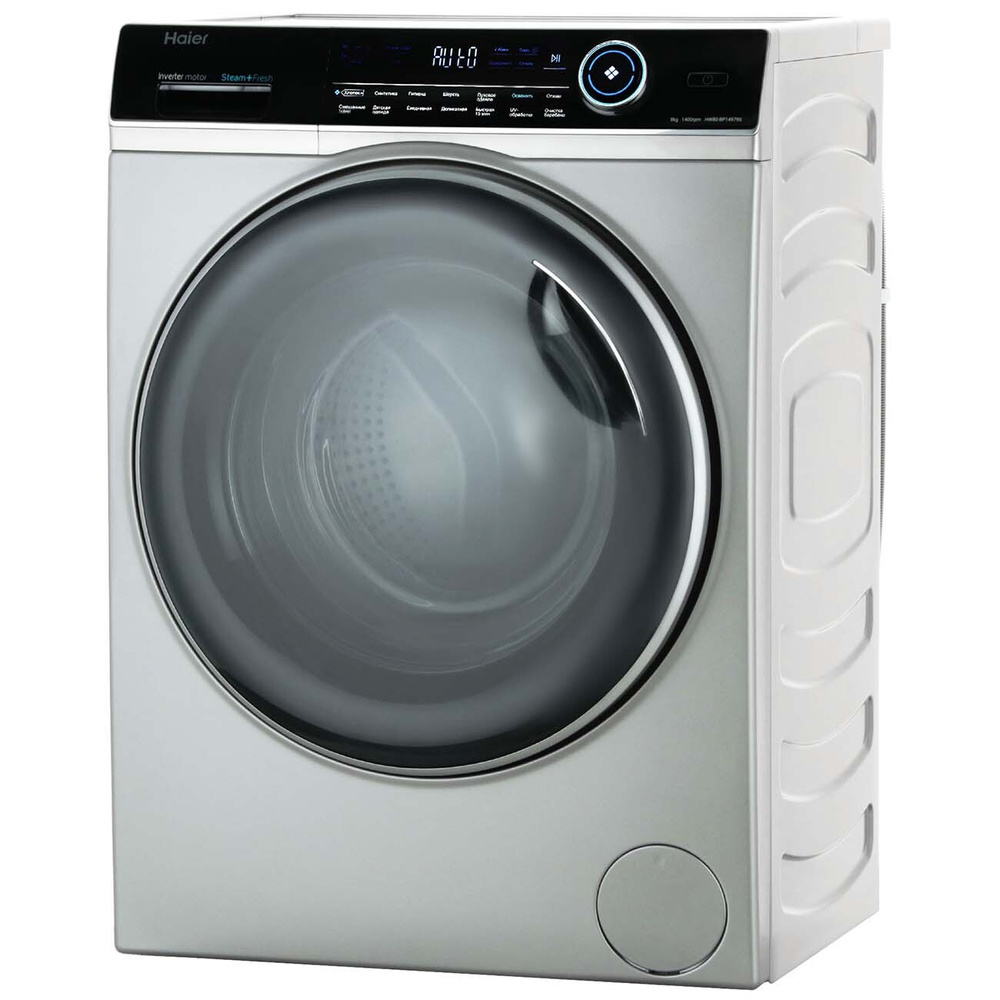 Стиральная машина узкая Haier HW80-BP14979S #1