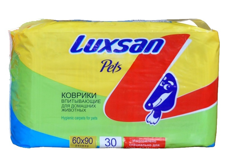 LUXSAN NORMAL Коврики впитывающие для животных 60 х 90 см (30 шт) #1