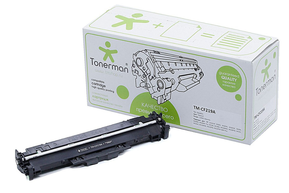 Фотобарабан Tonerman CF219A для HP LaserJet LJ M102, M102A, M102W, M104, M104A, M104W Pro; M130, M130A, #1