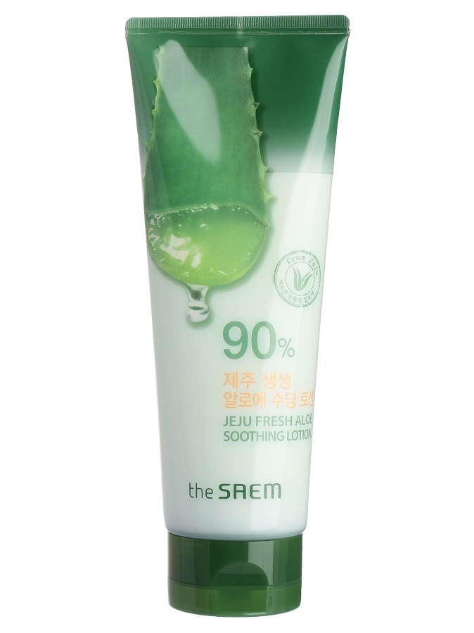 Thе Sаеm, aloe Лосьон jeju fresh aloe soothing lotion 90% #1