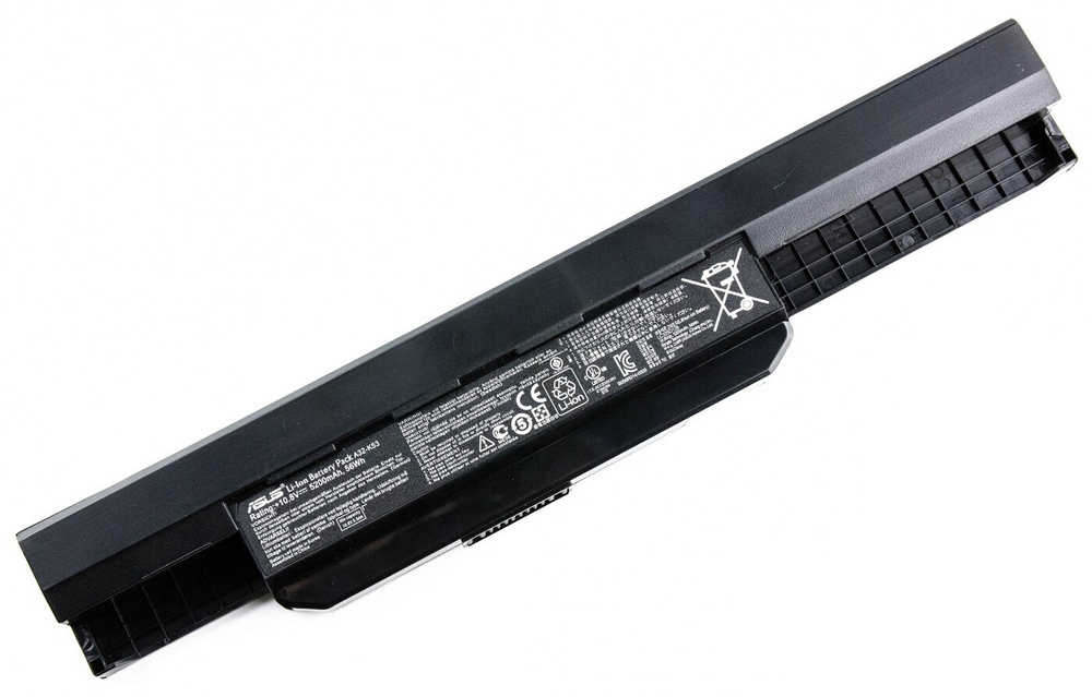 Аккумулятор для ноутбука ASUS A43 A43B A43BY A43E A43F A43J A43JA (10.8V 5200mAh) P/N: A31-K53 A32-K53 #1