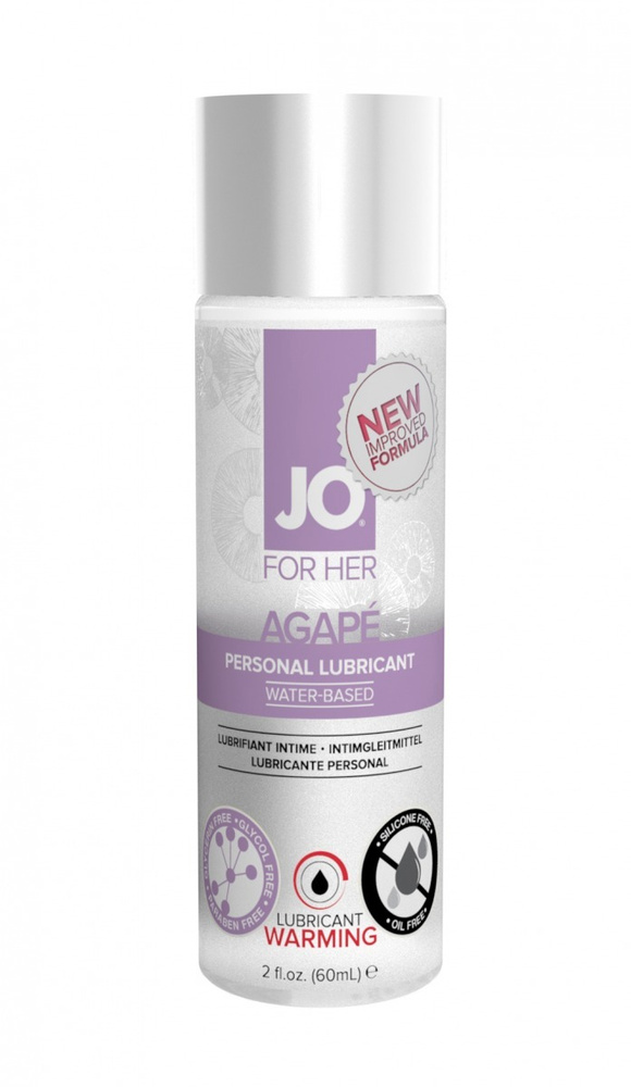 Возбуждающий лубрикант на водной основе для женщин Agape Personal Lubricant Warming (60 мл), jo-42009 #1