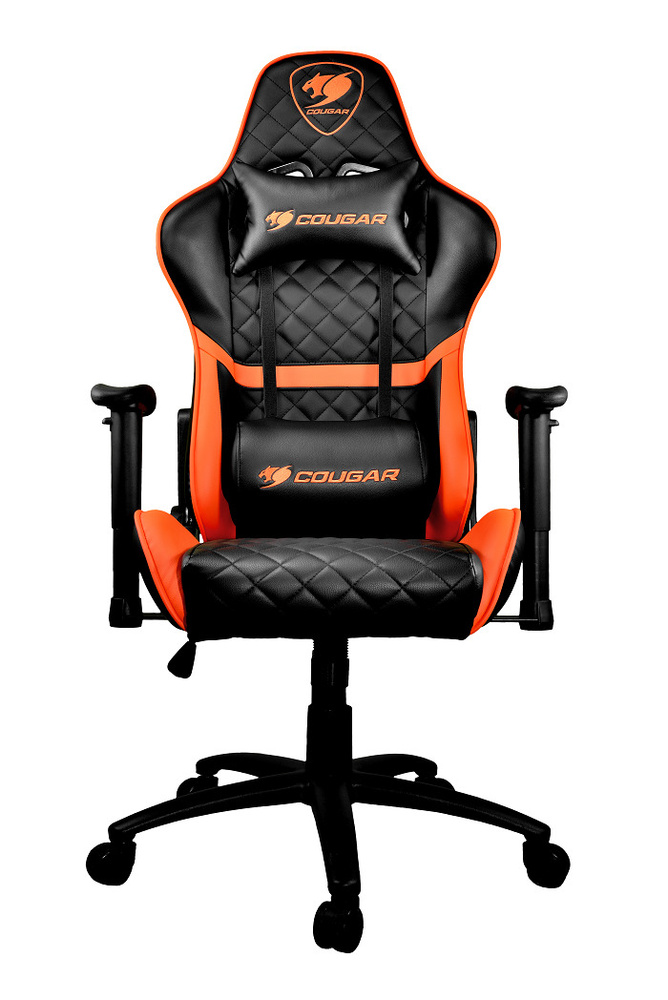 Кресло компьютерное игровое Cougar ARMOR One Black-Orange #1