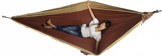 Туристический гамак Ticket To The Moon Original Hammock Chocolate/Brown #1