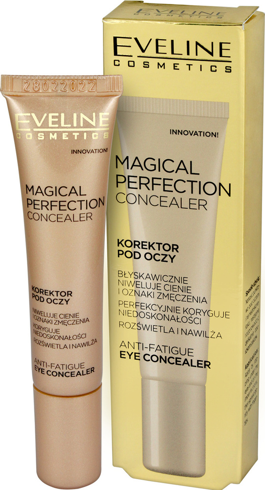 Eveline Cosmetics Консилер под Глаза тон 02 Medium (средний) Magical Perfection Concealer, 15 мл  #1
