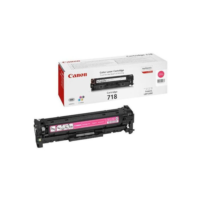 Картридж лазерный Canon 718 2660B002 для LBP-7200/7210 MF8330, пурпурный #1