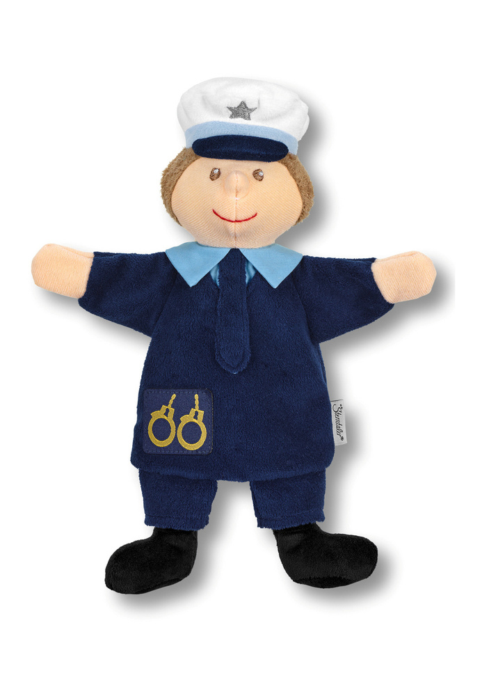 Ручная кукла Sterntaler (на детскую руку) полицейский #1