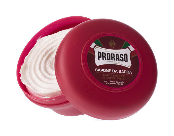 PRORASO Мыло для бритья питательное с маслом сандала и маслом ши муж., 150 мл  #1